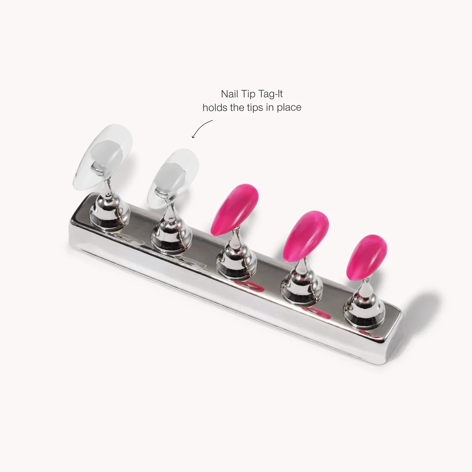 The Gel Collection Nail Tip Tack-It klæbepuder 126 stk