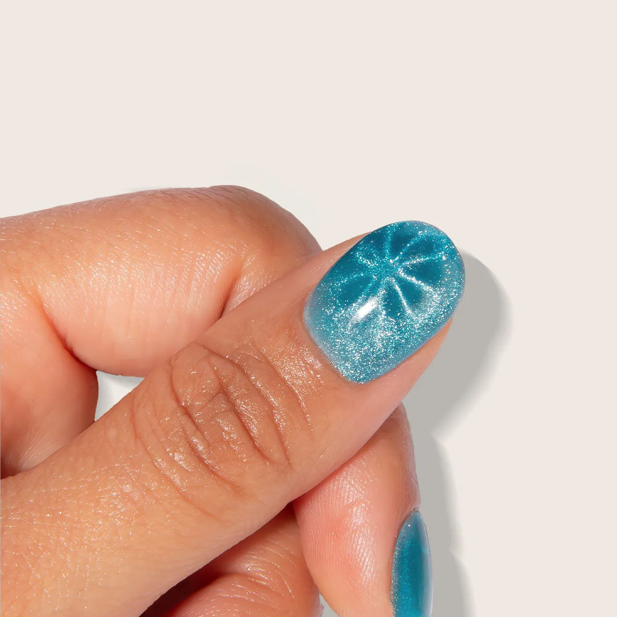 Emmi-Nail Cat-Eye Magnet Pen magnetpen Flower Stripes