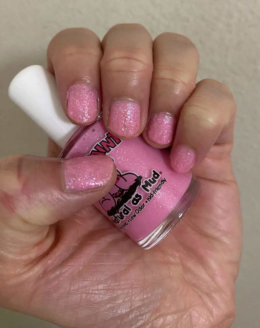 Piggy Paint Shimmy Shimmy POP neglelak glitter pink 15 ml