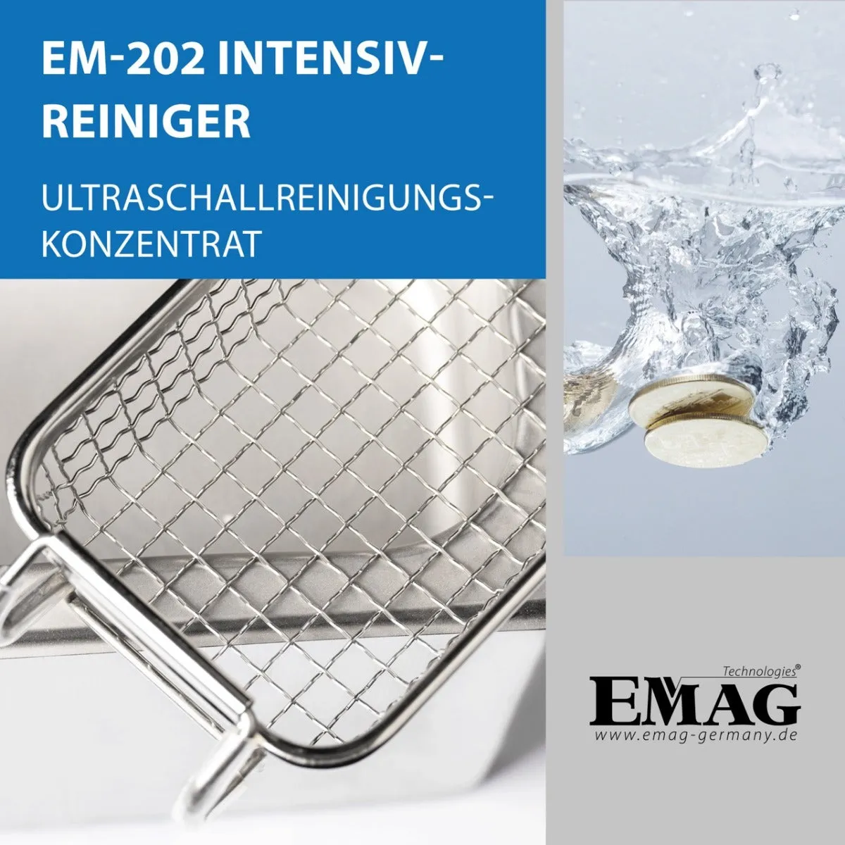Emmi-Nail EM-202 instrumentrens 500ml ultralyd